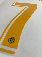 Set de nombre y número Barcelona 2018-19 Coutinho Local/ Home Fan version Avery Dennison