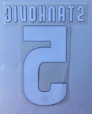 Name Set Número “Stankovic 5” Inter de Milán 2009-10 Para camiseta de local/for Home kit