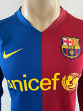 Jersey Nike FC Barcelona 2008-09 Local/Home Messi Long Sleeve Nike Fit Dry