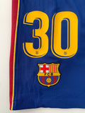 Short Barcelona 2020 2021 versión jugador de utileria Collado 30  Home player issue kitroom