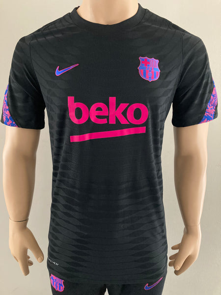2021 2022 FC Barcelona Training Shirt Kitroom Player Issue