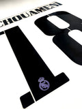 Set name nombre y número Real Madrid 2022 - 23 Local / Home Tchoumeni (18) Avery Dennison