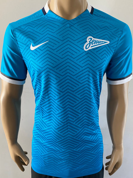 2015 2016 Zenit Saint Petersburg  Home Shirt Kitroom Player Issue Pre Owned Size M