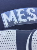 Name set Número Messi 10 FC Barcelona 2021-22 Para la camiseta de local La Liga Avery Dennison Player Issue