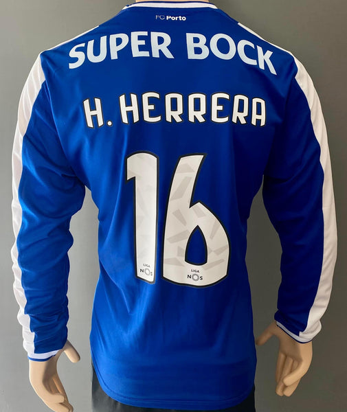 Jersey FC Porto Hector Herrera 16 2017 2018 local Manga larga New Balance Dry Home Long sleeve