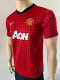 2012-2013 Manchester United KIDS Home Shirt Pre Owned Size XL