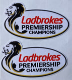 Set de parches Oficiales LADBROKES SPFL Scottish Premiership Champions Liga Escocesa Celtic 2014-18 Player Issue SportingiD