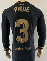 Jersey Nike FC Barcelona 2020-21 Away/Visita Vaporknit Long sleeve Piqué Kitroom Player Issue