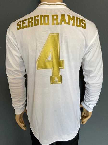 Jersey Adidas Real Madrid local 2019 2020 sergio Ramos Home Local cham maskjerseys