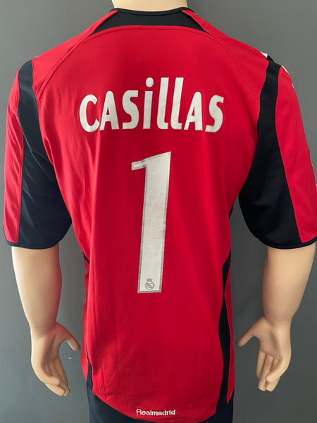 Jersey Adidas Real Madrid CF 2005-06 Portero/Goalkeeper Iker Casillas Climacool