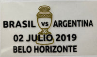 MDT Match Detail Oficial Copa América 2019 Brasil vs Argentina