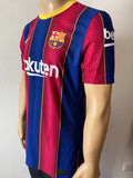 Jersey Barcelona 2020 2021 Home Local Messi Liga V. Jugador