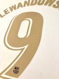Name set Número Lewandowski 9 FC Barcelona 2022-23 Para la camiseta de local La Liga Dekographics Player Issue