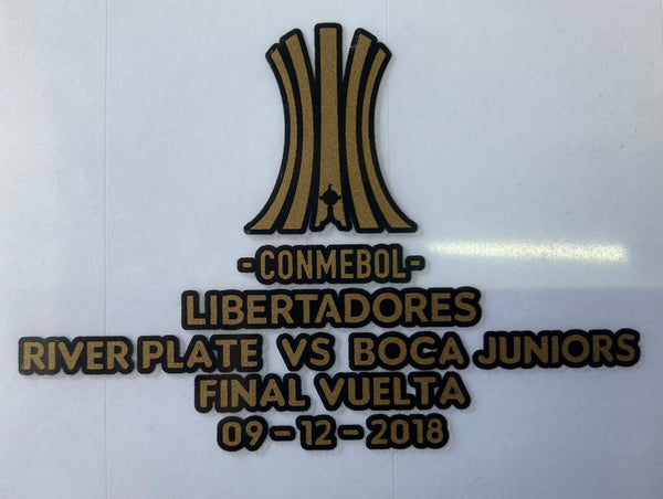 MDT Match Detail Copa CONMEBOL Libertadores 2018 River Plate vs Boca Juniors Kitroom Player Issue