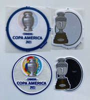 Set de parches Oficiales Copa América 2021 Bolivia Player Issue Fiberlock
