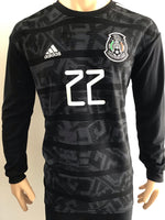 Jersey Mexico 2019 Local manga larga Adidas Climalite H. Lozano