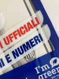 Set de nombre y número AC Milan Ibrahimovic Home Player Issue Stilscreen
