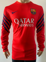 Jersey Nike FC Barcelona 2015-16 Goalkeeper/Portero Dri-Fit Long sleeve Champions League Claudio Bravo Kitroom Player Issue
