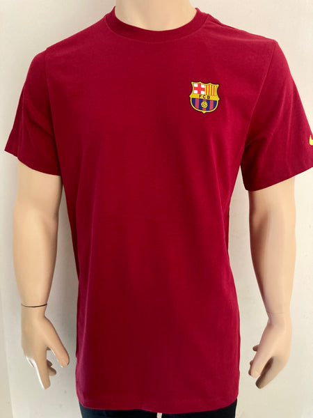 Playera de algodon The Nike Tee FC Barcelona 2021 22 Streetwear Home kit Collection