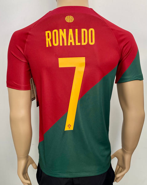 2022 Portugal Home Shirt Qatar World Cup RONALDO 7 BNWT Multiple