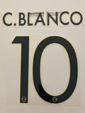 Name set Número C. Blanco 10 Club América 2016-17 Centenario del club Para la camiseta de local/for Home kit SportingiD