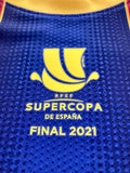 Jersey Barcelona 2020-21 Supercopa Final MDT Final Messi Versión Jugador utileria shirt player issue kitroom printed tag