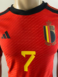 Jersey  Selección Bélgica 2022 Local Home Qatar WC De Bruyne Player Issue BNWT