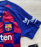 Frenkie de Jong utileria jersey local 2019 20 súper copa España Player Issue Kitroom printed tag home shirt player home