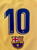 Short Barcelona 2019 2021 Senyera Messi 10 version jugador utileria Vaporknit Player Issue kitroom