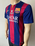 Jersey Nike FC Barcelona 2014-15 Local/Home Messi Copa del Rey Dri-Fit