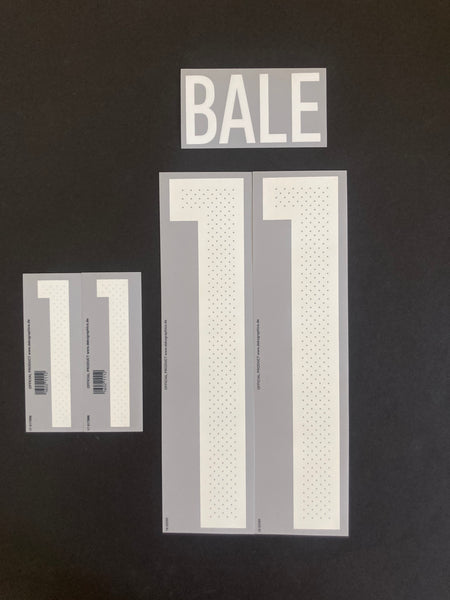 Set name nombre y número Bale - Gales 2016 Euro Local / Home DekoGraphics