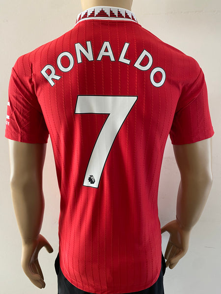 2022-2023 Manchester United Player Issue Home Shirt Ronaldo Premier League BNWT Size M