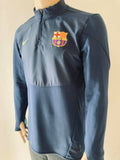 Sudadera Barcelona entrenamiento utileria 2014-2015 talla M Training sweatshirt player issue size M
