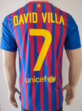 Jersey Barcelona 2011-12 Local David Villa Champions
