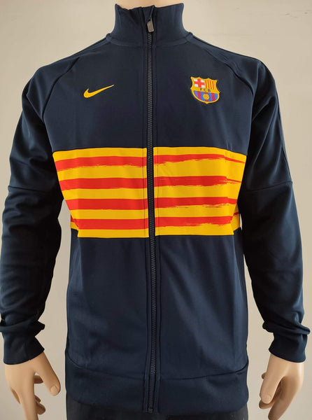 Chamarra Pre Match Nike FC Barcelona 2021-22 Senyera Versión jugador utileria Kitroom