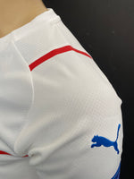 Jersey Puma Visita Selección República Checa 2020-21 schick euro con parches dekographics shirt  czech republic