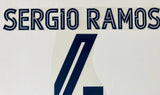 2020 - 2021 Sergio Ramos Real Madrid Home Shirt Player Issue Super Cup And Kings Cup Avery Dennison