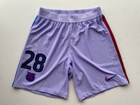 Short Barcelona 2021 - 22 Visita Version jugador Utileria player Issue Kitroom Europa League / Copa