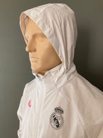 Chamarra Adidas All Weather Real Madrid CF 2020-21 Entrenamiento/Training