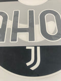 Nombre y número Juventus 22-23 local Dušan Vlahović Serie A Player issue Name set Home kit