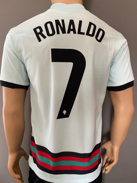 Jersey Nike Selección Portugal 2020-21 Visita/Away EURO 2020 Ronaldo Vaporknit Player Issue BNWT