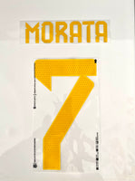 Set name de nombre y número España (Spain) Morata Local (home) CM