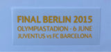 MDT Match Detail Final UEFA Champions League Berlín 2015 FC Barcelona Kitroom Player Issue