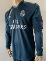 Jersey Adidas Real Madrid CF 2018-19 Visita/Away UCL Long Sleeve Gareth Bale Climachill Kitroom Player Issue