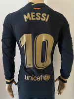 Jersey Nike FC Barcelona 2020-21 Away/Visita Vaporknit Long sleeve Messi Kitroom Player Issue