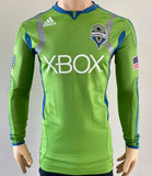 2012 2013 Seattle Sounders FC Home Shirt MLS player issue long sleeve Size 8