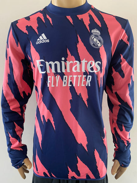 Sudadera Prematch Adidas Real Madrid CF 2020-21 Warm up Rodrygo Aeroready Kitroom Player Issue