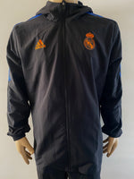 2020-2021 Real Madrid Jacket Training Black Player New BNWT Size Medium