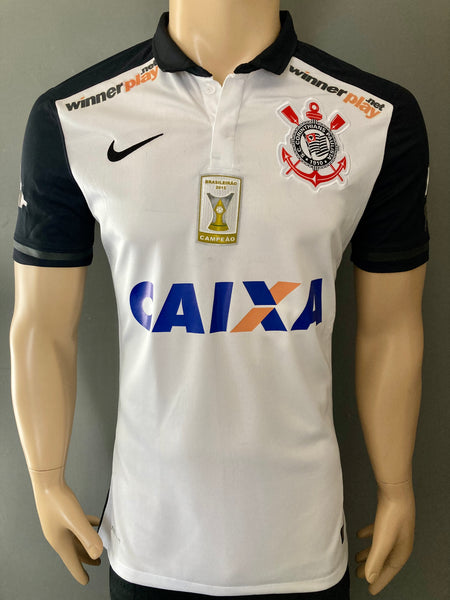 Jersey Nike SC Corinthians 2015-16 Local/Home Brasileirão Marlone Dri-Fit Player Issue