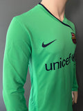 Jersey Nike FC Barcelona 2008-09 Portero/Goalkeeper Víctor Valdés Long Sleeve Kitroom Player Issue